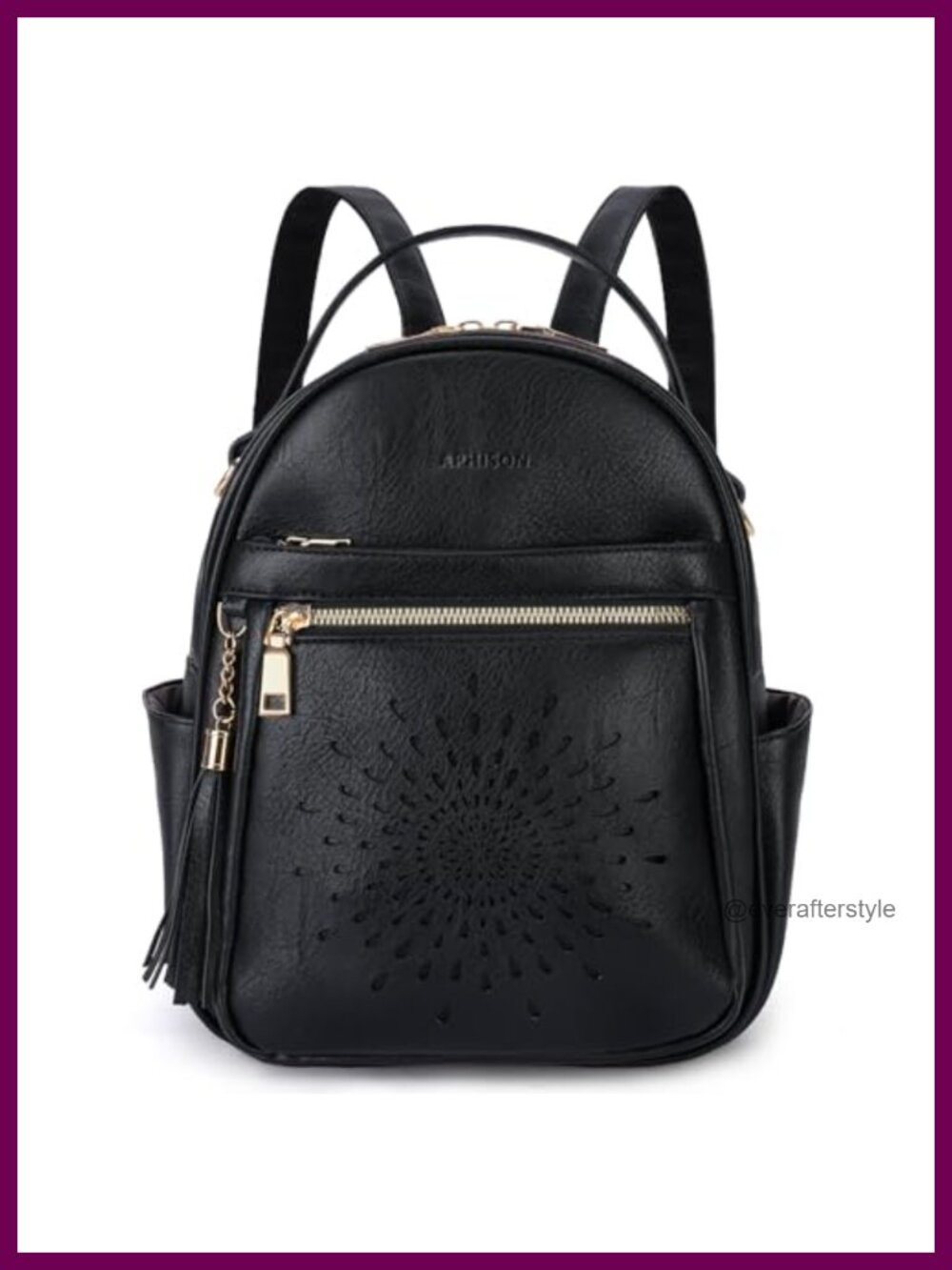 Small Mini Backpack Purse PU Leather Convertible Crossbody Shoulder Bag